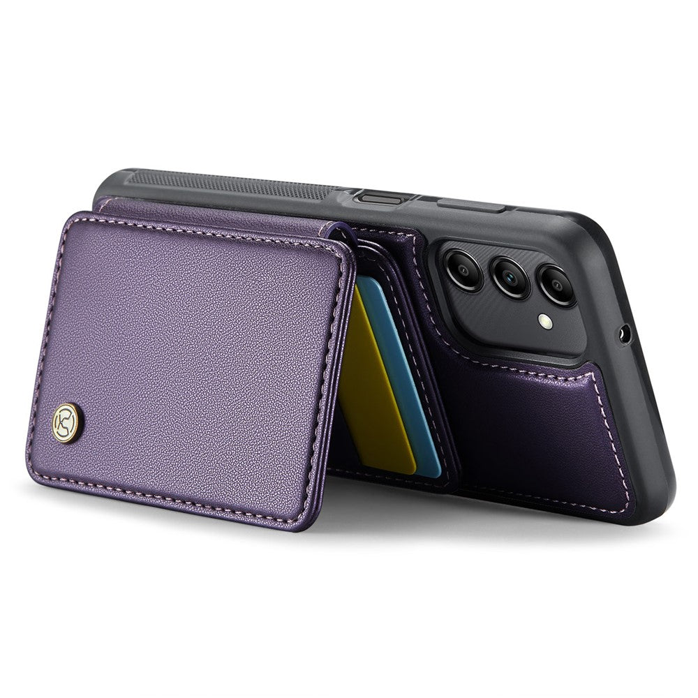 Galaxy A14 4G/5G Leder-Handyhülle – Mit abnehmbarer magnetische Kartentasche