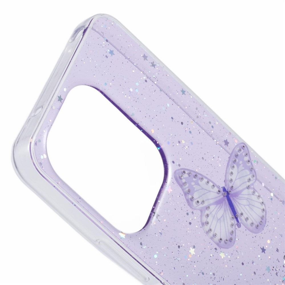 AW Series For Xiaomi Redmi 13 5G  /  13 4G Case Epoxy PVC Butterfly TPU Aesthetics Phone Cover