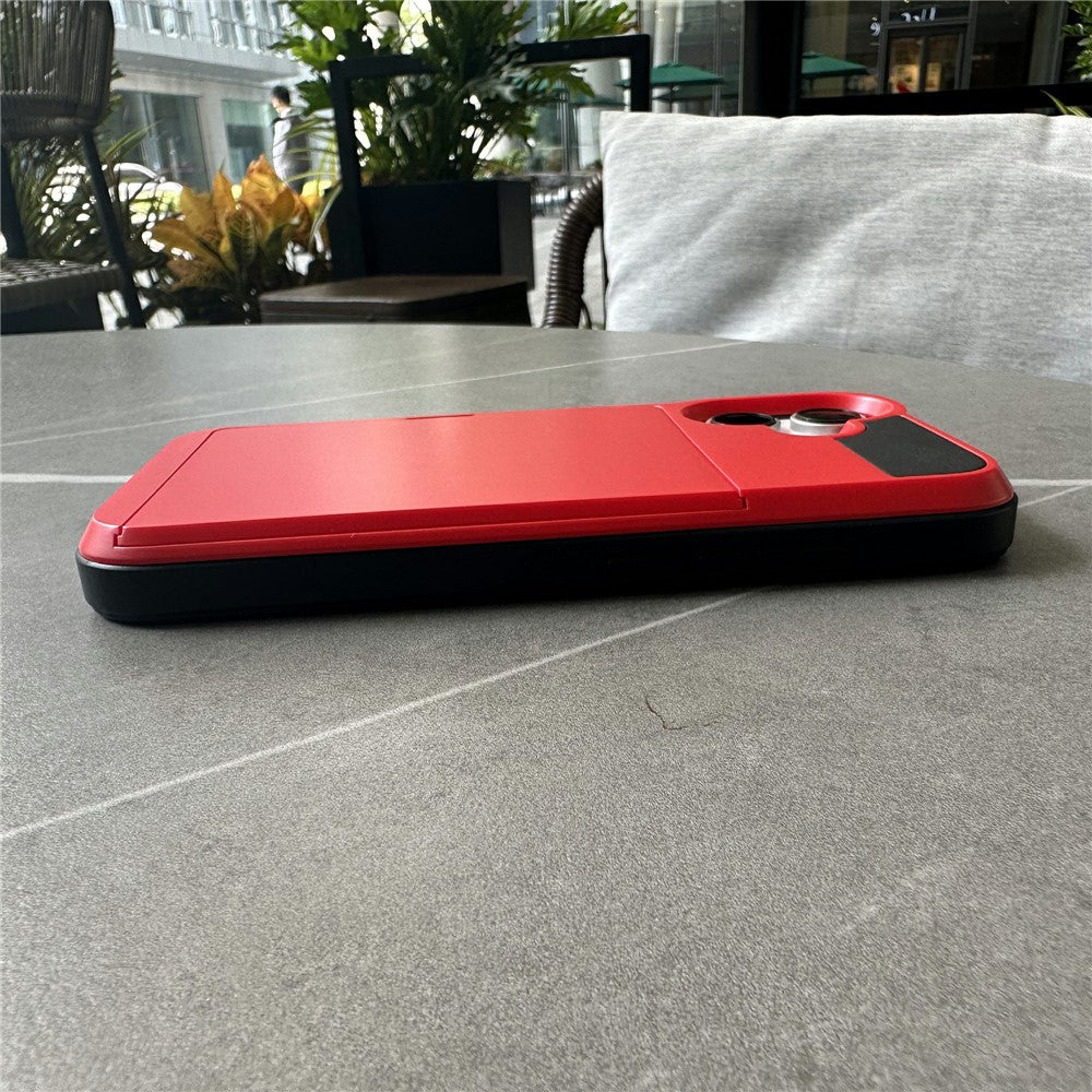 iPhone 16 Schiebekartensteckplatz-Hülle – Mit Kratzfestem Design