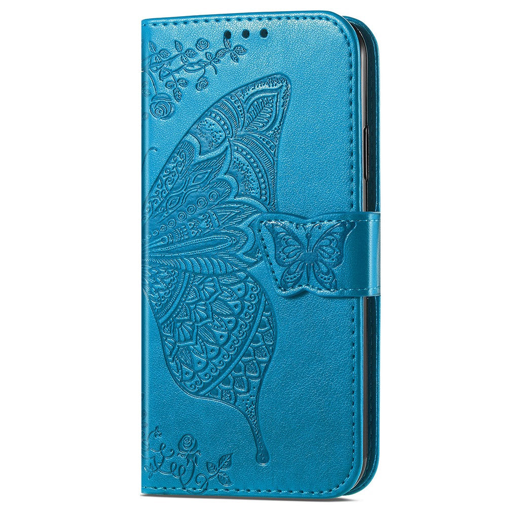 For Xiaomi 14T Case PU Leather Wallet Phone Cover Butterfly Pattern