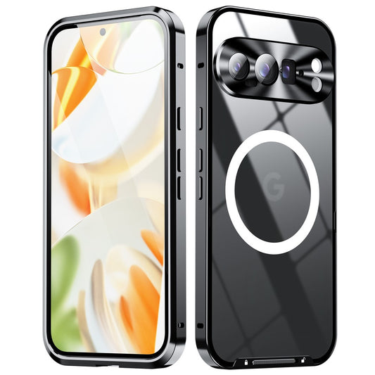 Pixel 9 Pro Magnetische Hülle mit Metallkante & Kameraschutz