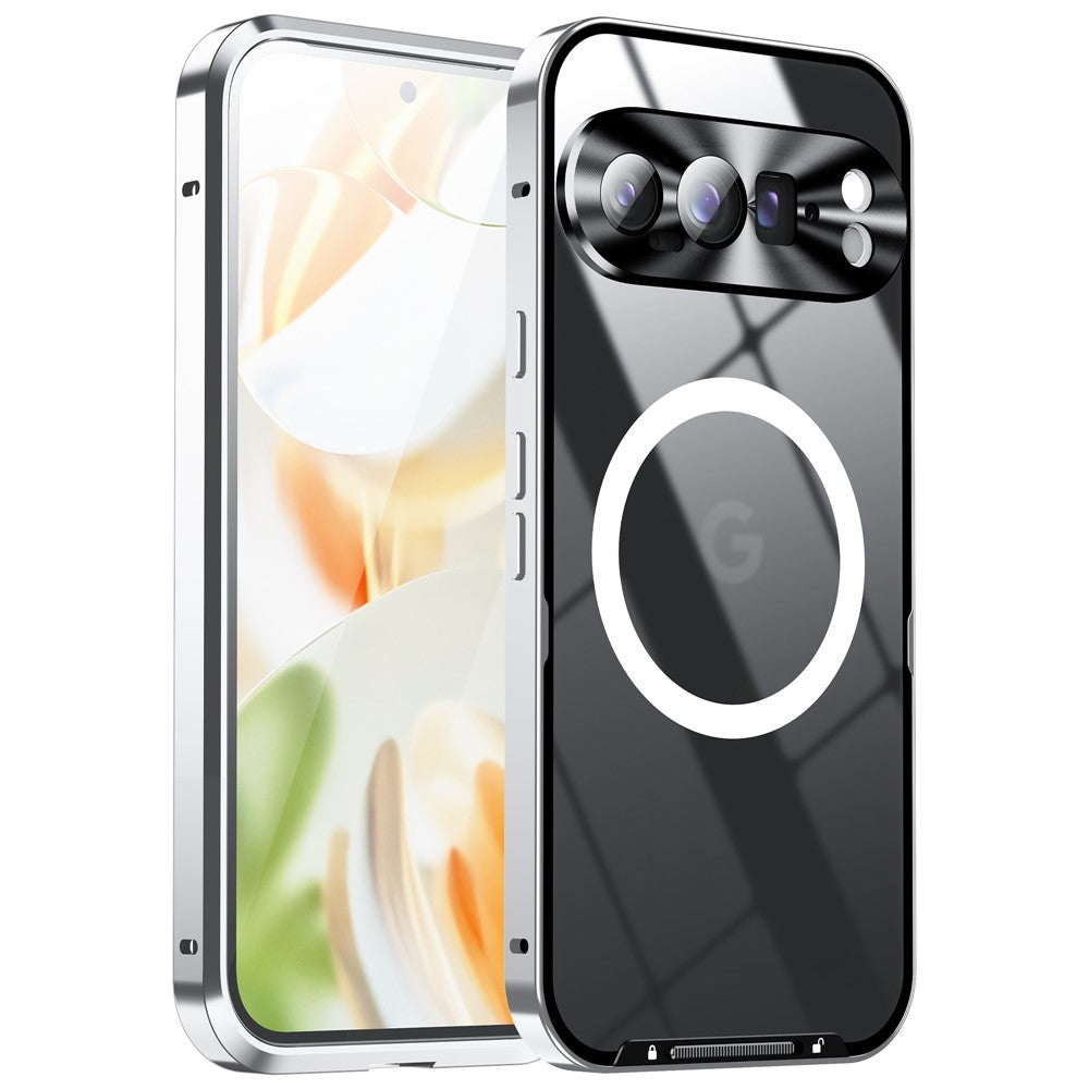 Pixel 9 Pro Magnetische Hülle mit Metallkante & Kameraschutz
