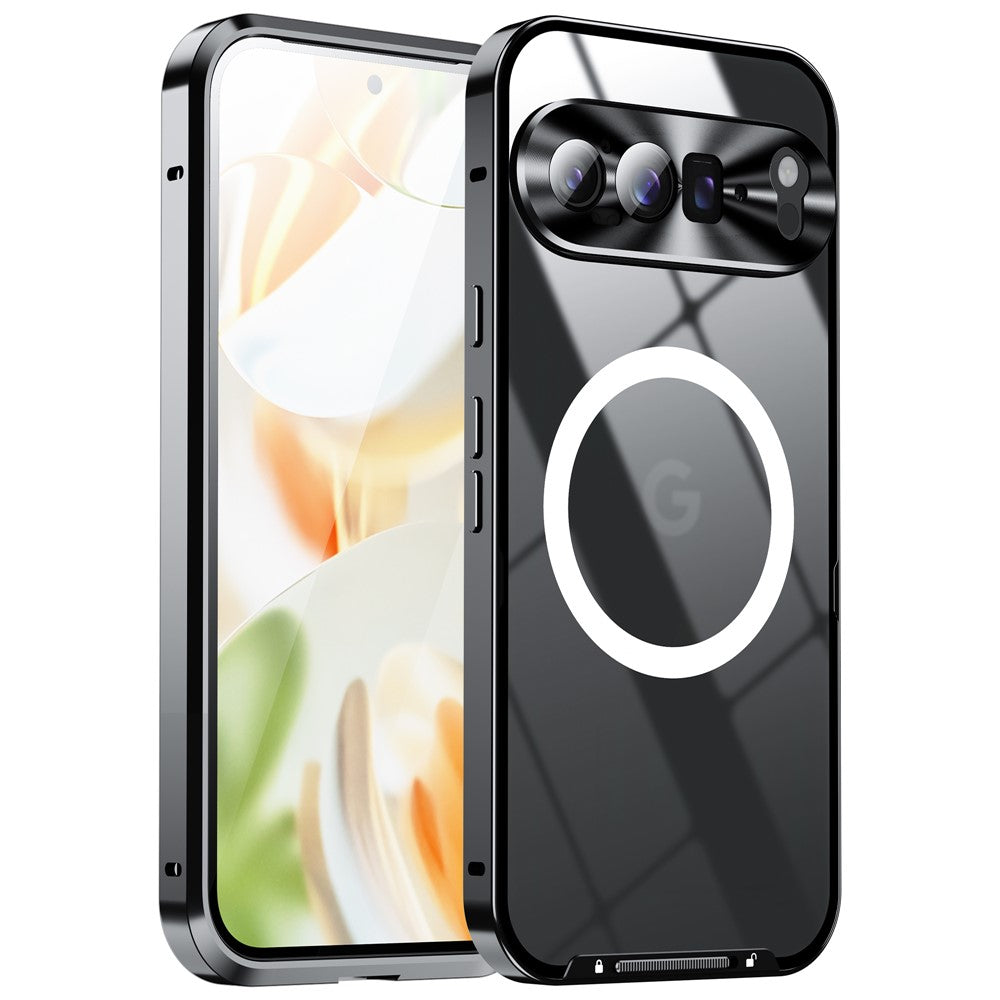 Pixel 9 Pro XL Magnetische Hülle mit Metallkante & Kameraschutz