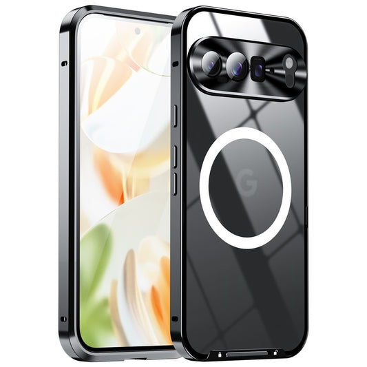 Pixel 9 Pro XL Magnetische Hülle mit Metallkante & Kameraschutz