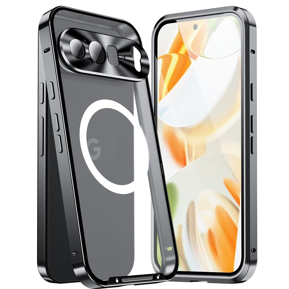 Pixel 9 Pro XL Magnetische Hülle mit Metallkante & Kameraschutz