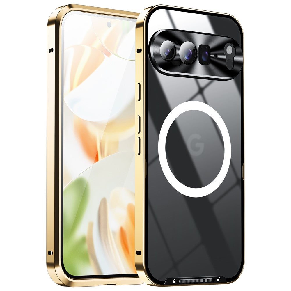 Pixel 9 Pro XL Magnetische Hülle mit Metallkante & Kameraschutz