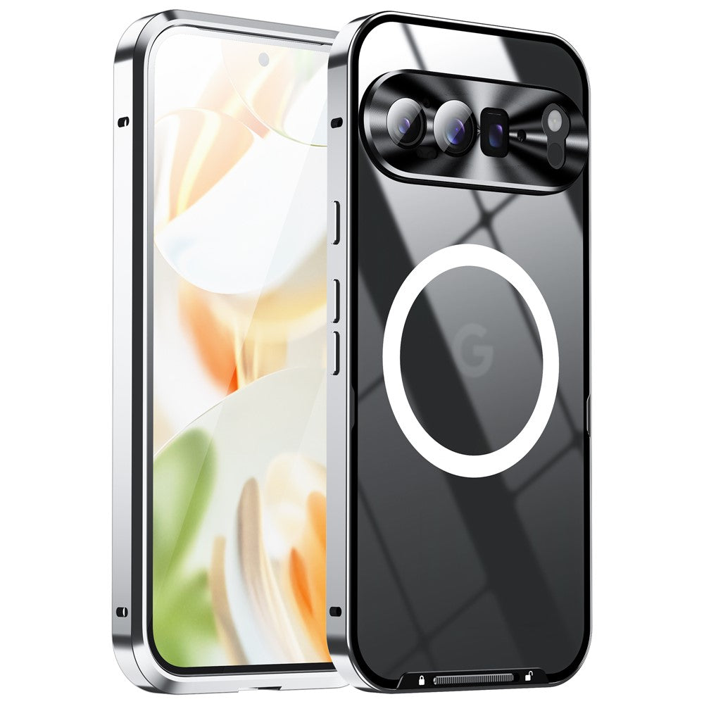 Pixel 9 Pro XL Magnetische Hülle mit Metallkante & Kameraschutz