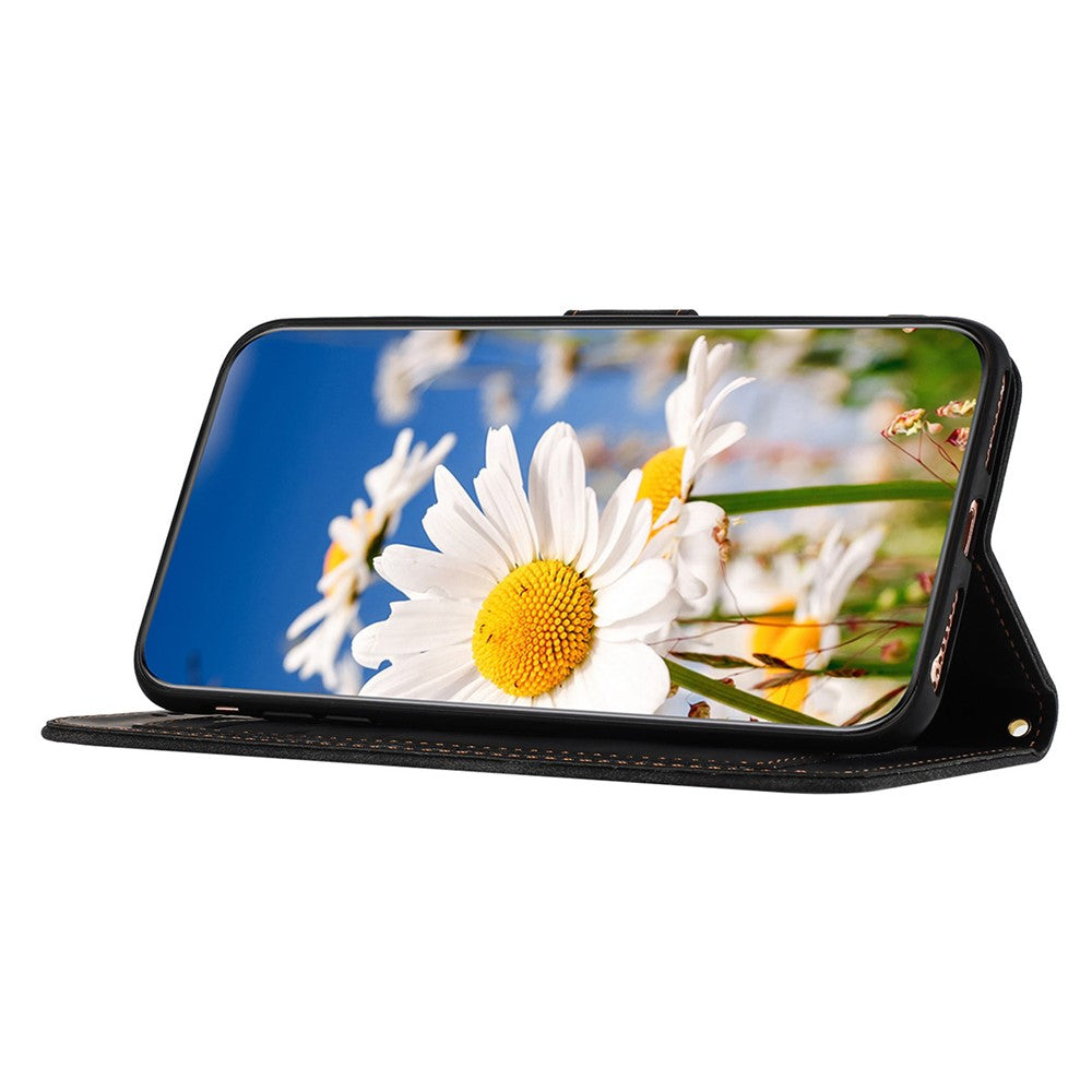 Honor X6b 4G Wallet-Handyhülle – Aus PU-Leder, mit Blumenmuster & Kartenfächern