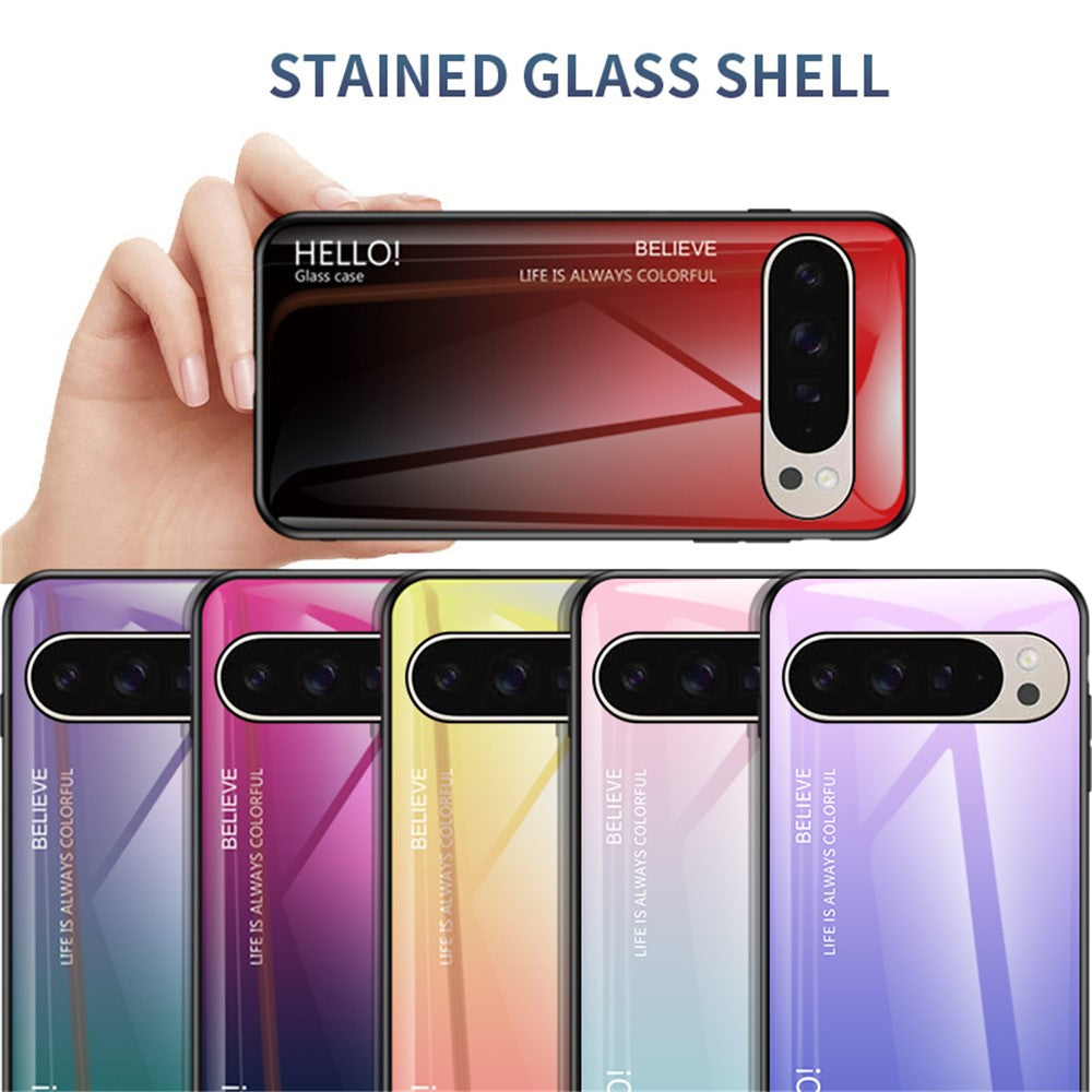 Pixel 9 Pro / 9 Gradient-Hülle – mit Anti-Kratz-Schutz