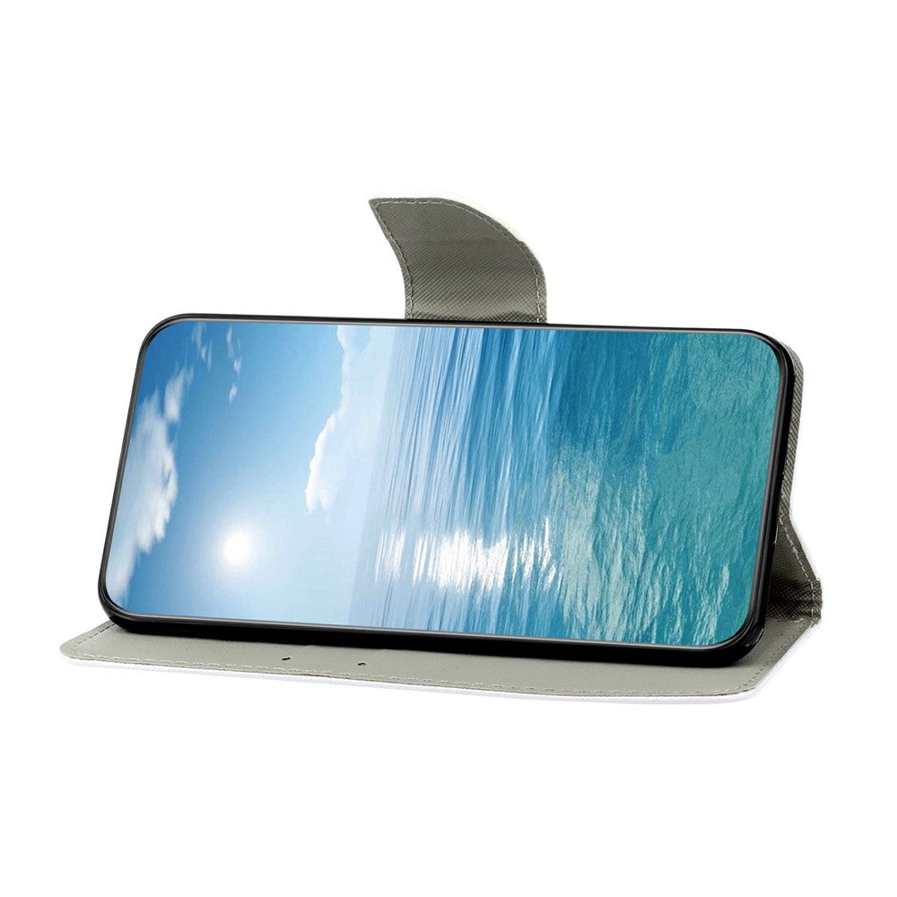 Galaxy A26 5G / A16 5G/4G Wallet-Hülle – Musterdruck, mit Ständer & Riemen