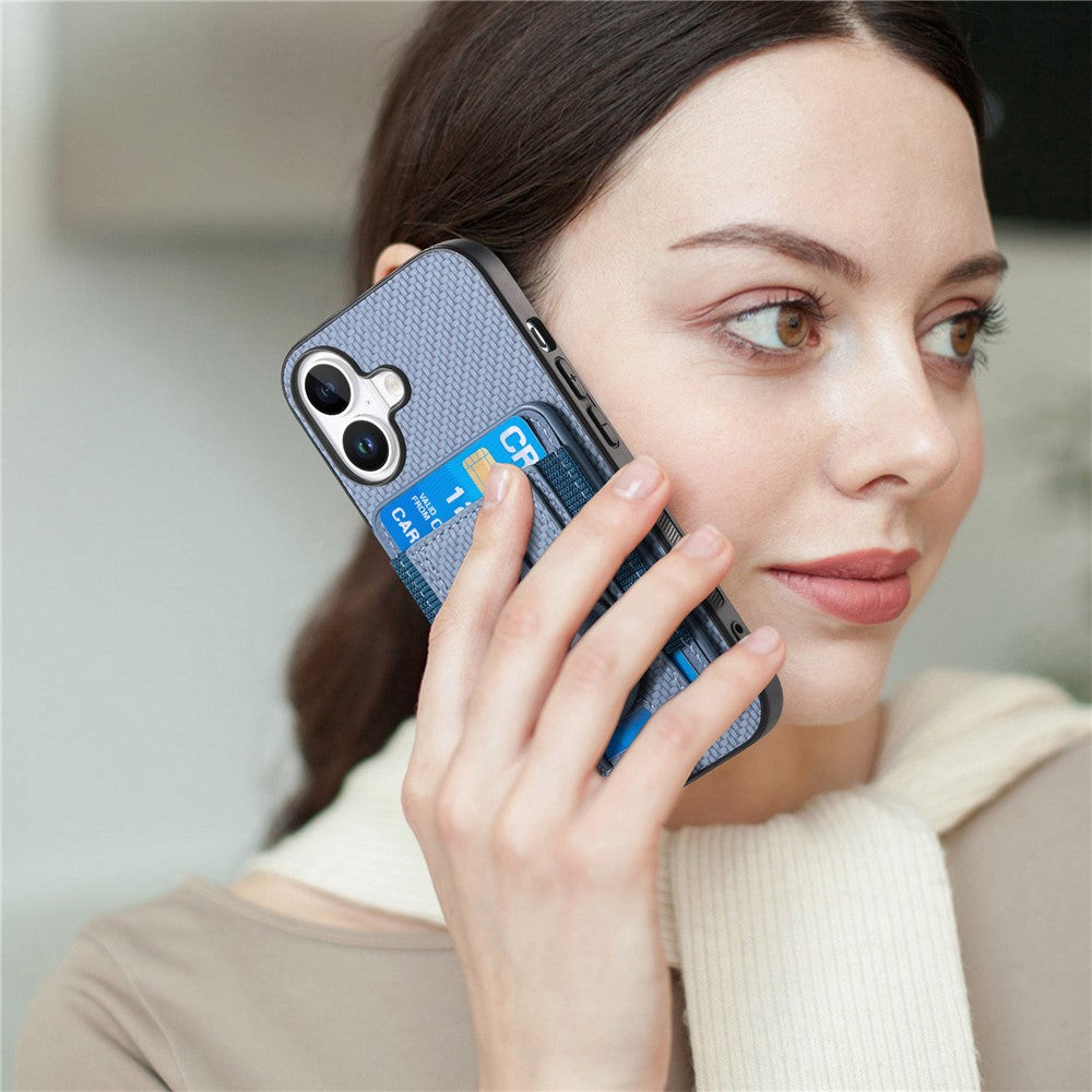 iPhone 16 Abnehmbare-Hülle – Kompatibel Mit MagSafe Mit AirTag-Halter