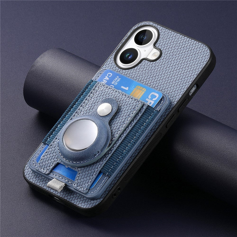 iPhone 16 Abnehmbare-Hülle – Kompatibel Mit MagSafe Mit AirTag-Halter