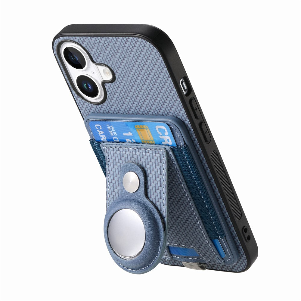 iPhone 16 Abnehmbare-Hülle – Kompatibel Mit MagSafe Mit AirTag-Halter