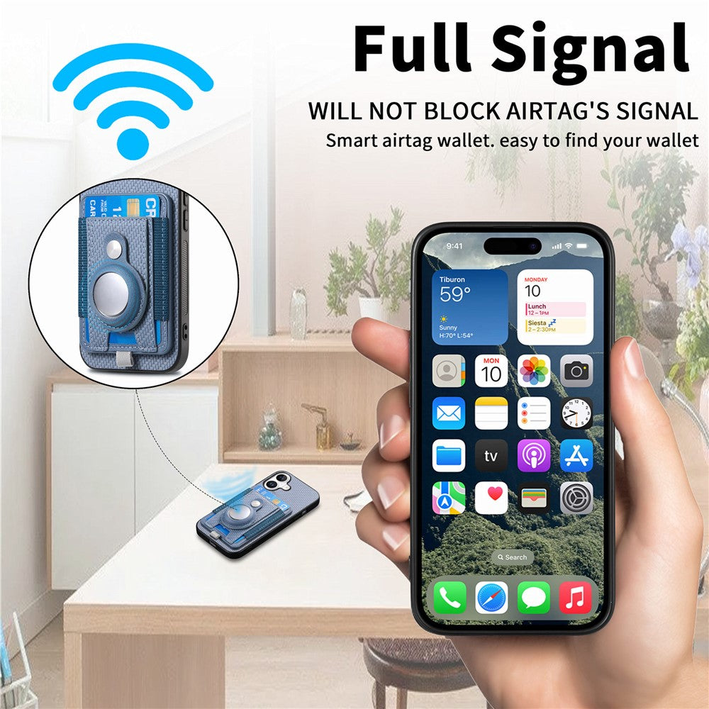 iPhone 16 Pro Max Abnehmbare-Hülle – Kompatibel Mit MagSafe Mit AirTag-Halter