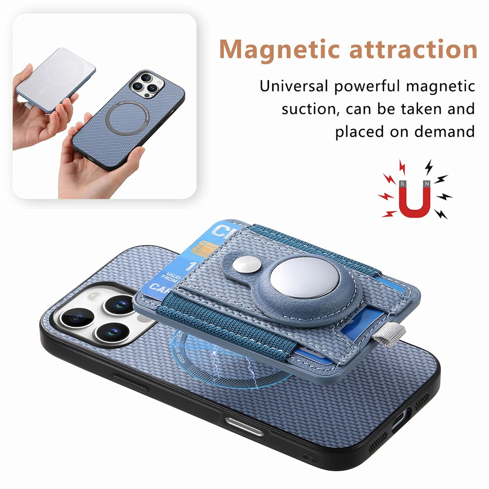iPhone 16 Pro Max Abnehmbare-Hülle – Kompatibel Mit MagSafe Mit AirTag-Halter
