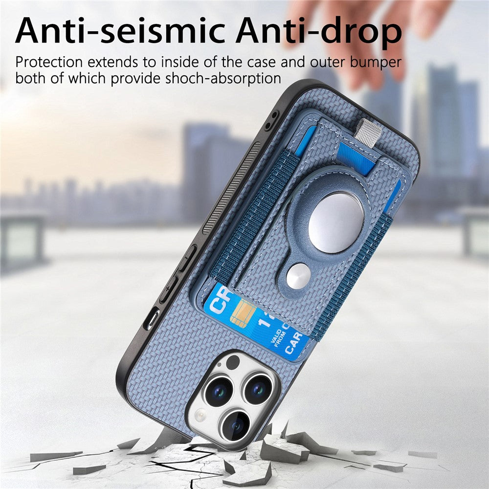 iPhone 16 Pro Max Abnehmbare-Hülle – Kompatibel Mit MagSafe Mit AirTag-Halter