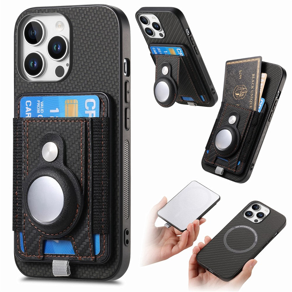 iPhone 16 Pro Max Abnehmbare-Hülle – Kompatibel Mit MagSafe Mit AirTag-Halter