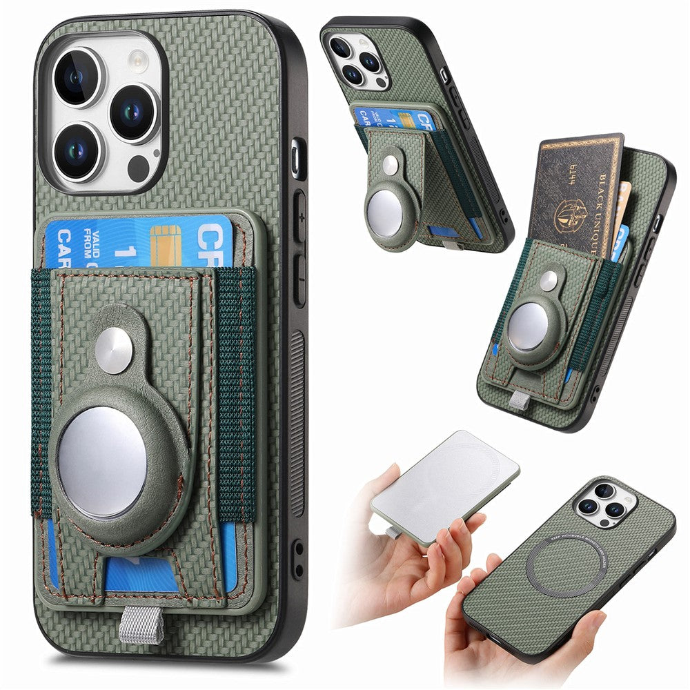 iPhone 16 Pro Max Abnehmbare-Hülle – Kompatibel Mit MagSafe Mit AirTag-Halter