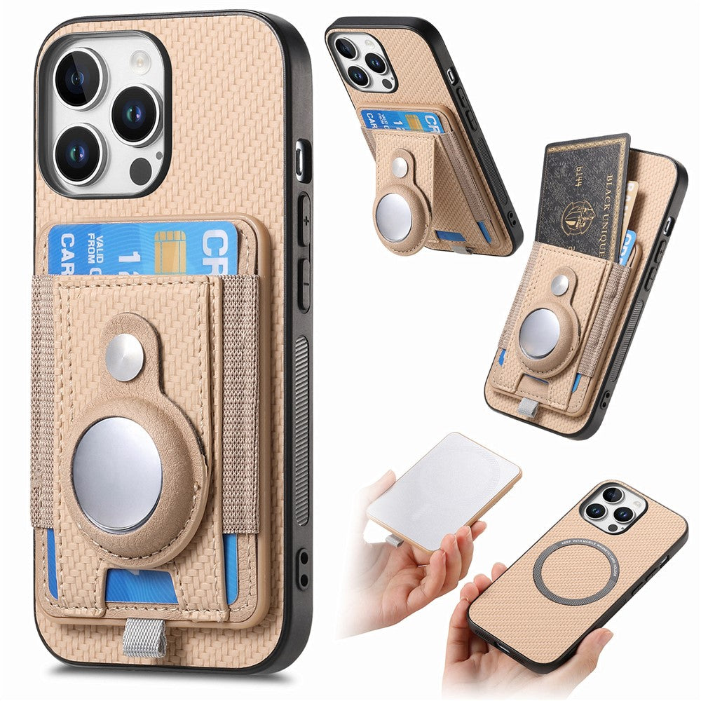 iPhone 16 Pro Max Abnehmbare-Hülle – Kompatibel Mit MagSafe Mit AirTag-Halter