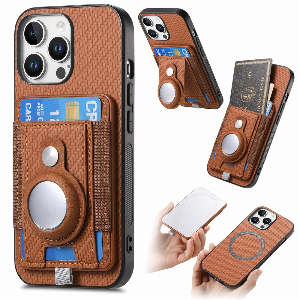 iPhone 16 Pro Max Abnehmbare-Hülle – Kompatibel Mit MagSafe Mit AirTag-Halter