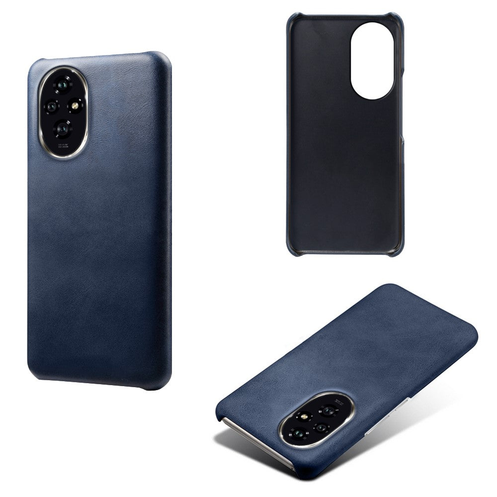 For Honor 200 5G Case Calf Texture PU Leather Hard PC Protective Phone Cover