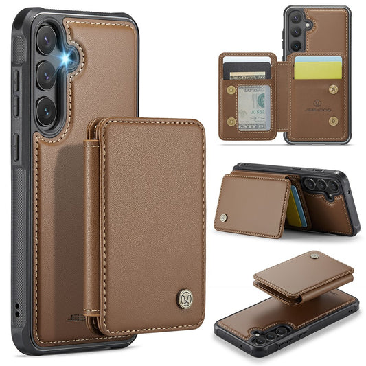 Galaxy S23 FE Leder-Handyhülle – Mit abnehmbarer magnetische Kartentasche