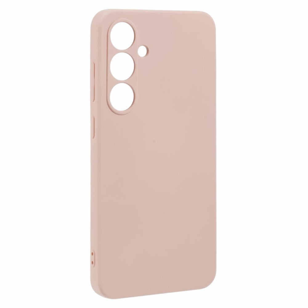 Galaxy S24 FE Gummierte Hülle – Mit Faserfutter & Anti-Kratz-Abdeckung