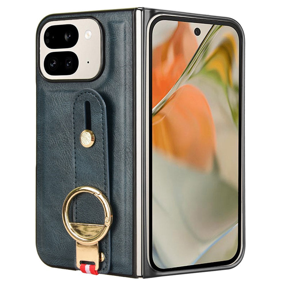 Pixel 9 Pro Fold 5G Lederhülle – mit Armband & Flaschenöffner