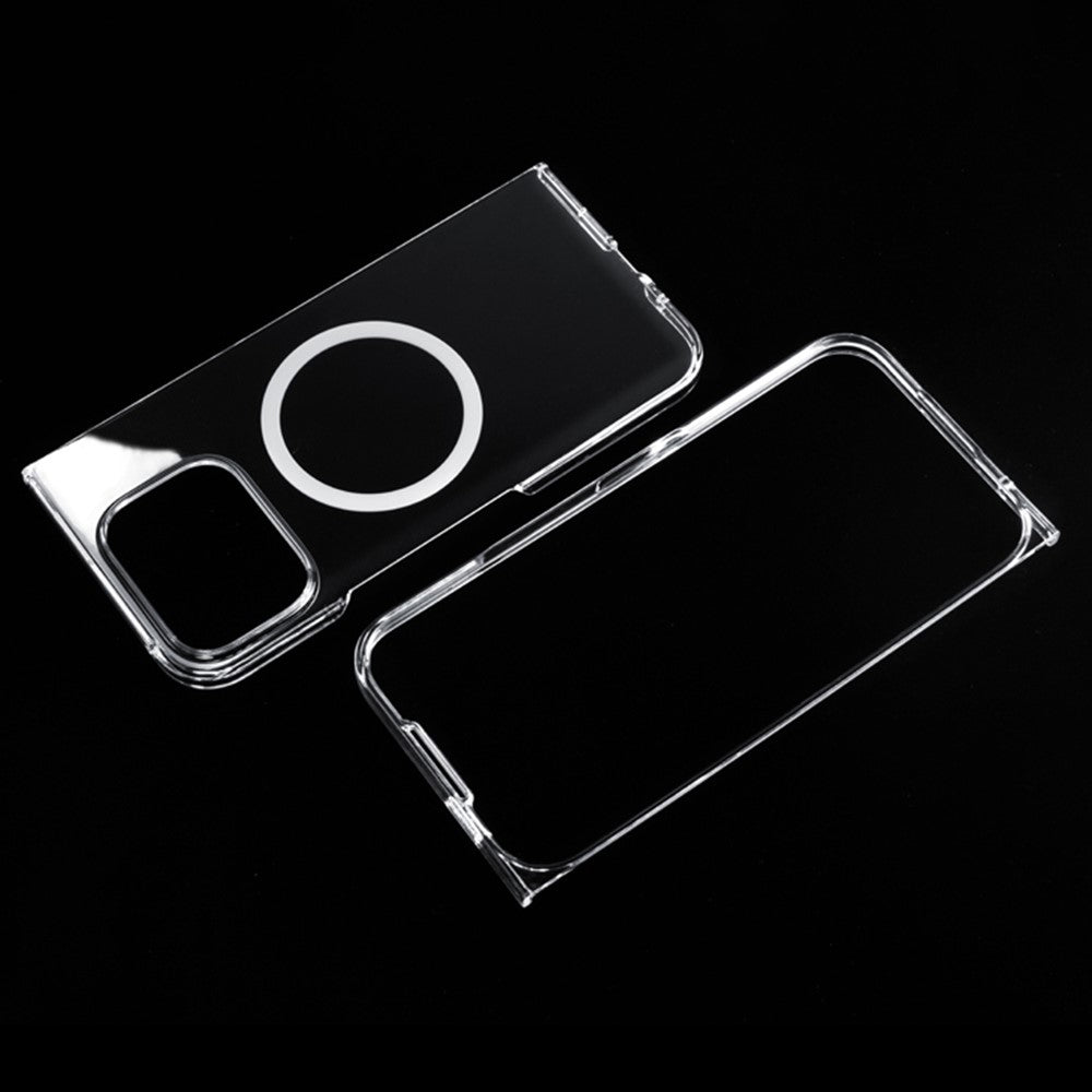 Pixel 9 Pro Fold 5G Magnetische Hülle – Transparent & mit Anti-Kratz-Schutz