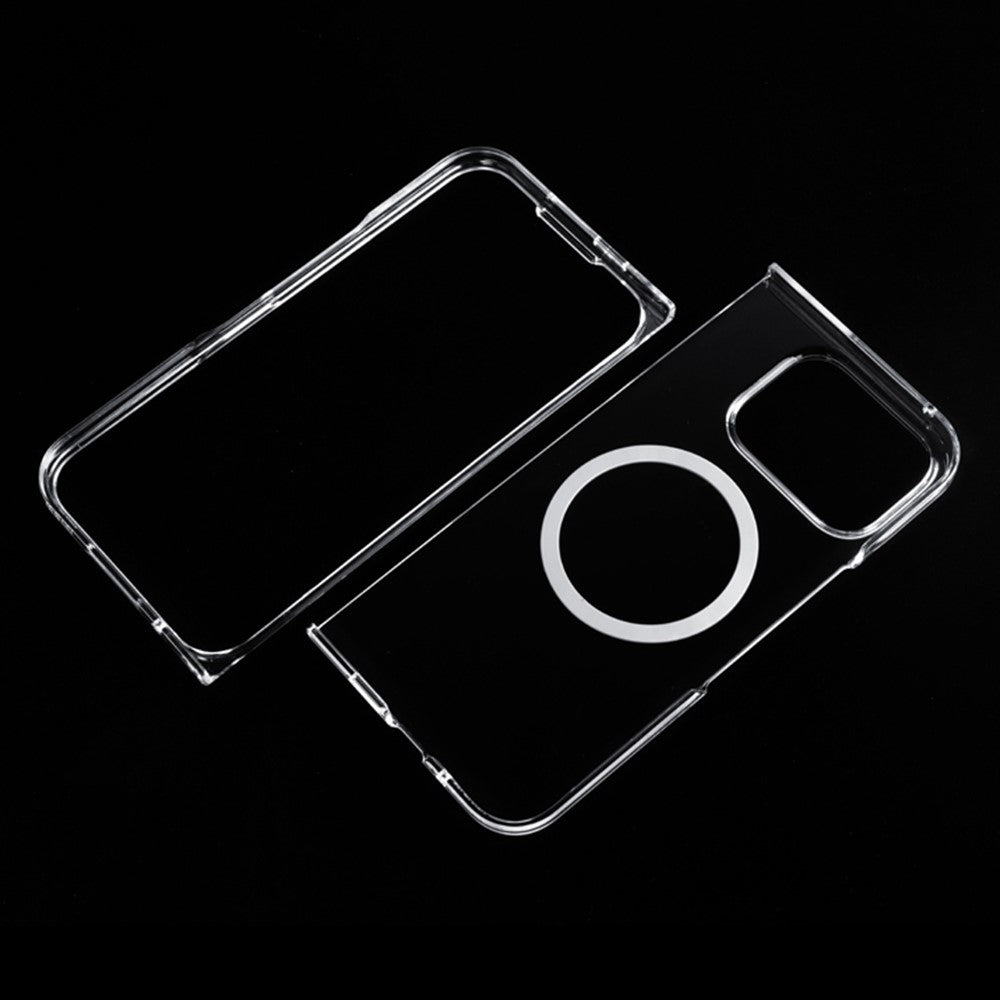 Pixel 9 Pro Fold 5G Magnetische Hülle – Transparent & mit Anti-Kratz-Schutz