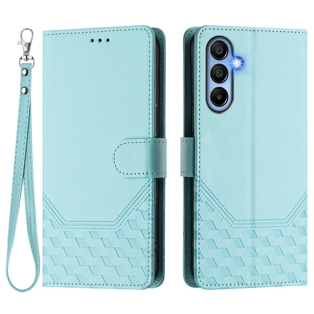 Galaxy A16 5G/4G Lederhülle mit Riemen & RFID-Schutz