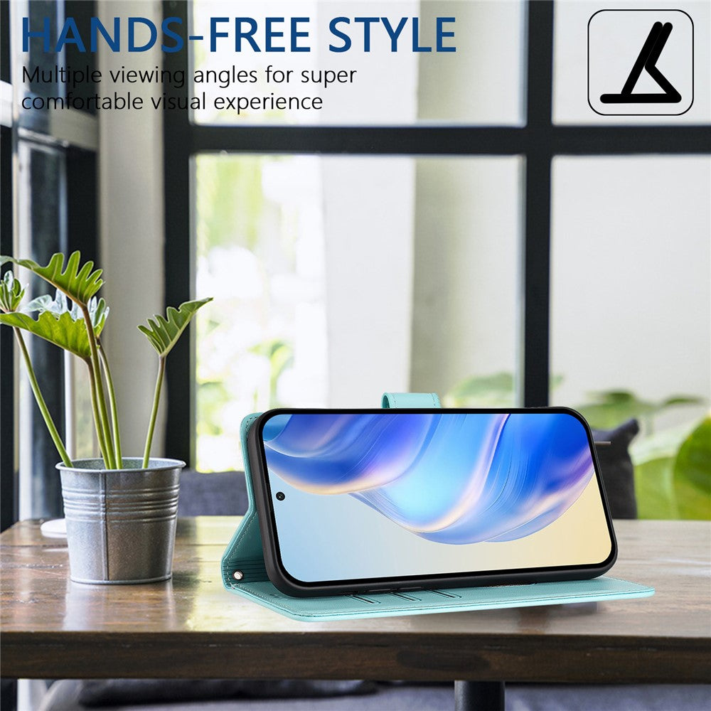 Galaxy A16 5G/4G Lederhülle mit Riemen & RFID-Schutz