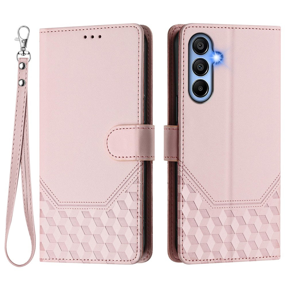 Galaxy A16 5G/4G Lederhülle mit Riemen & RFID-Schutz