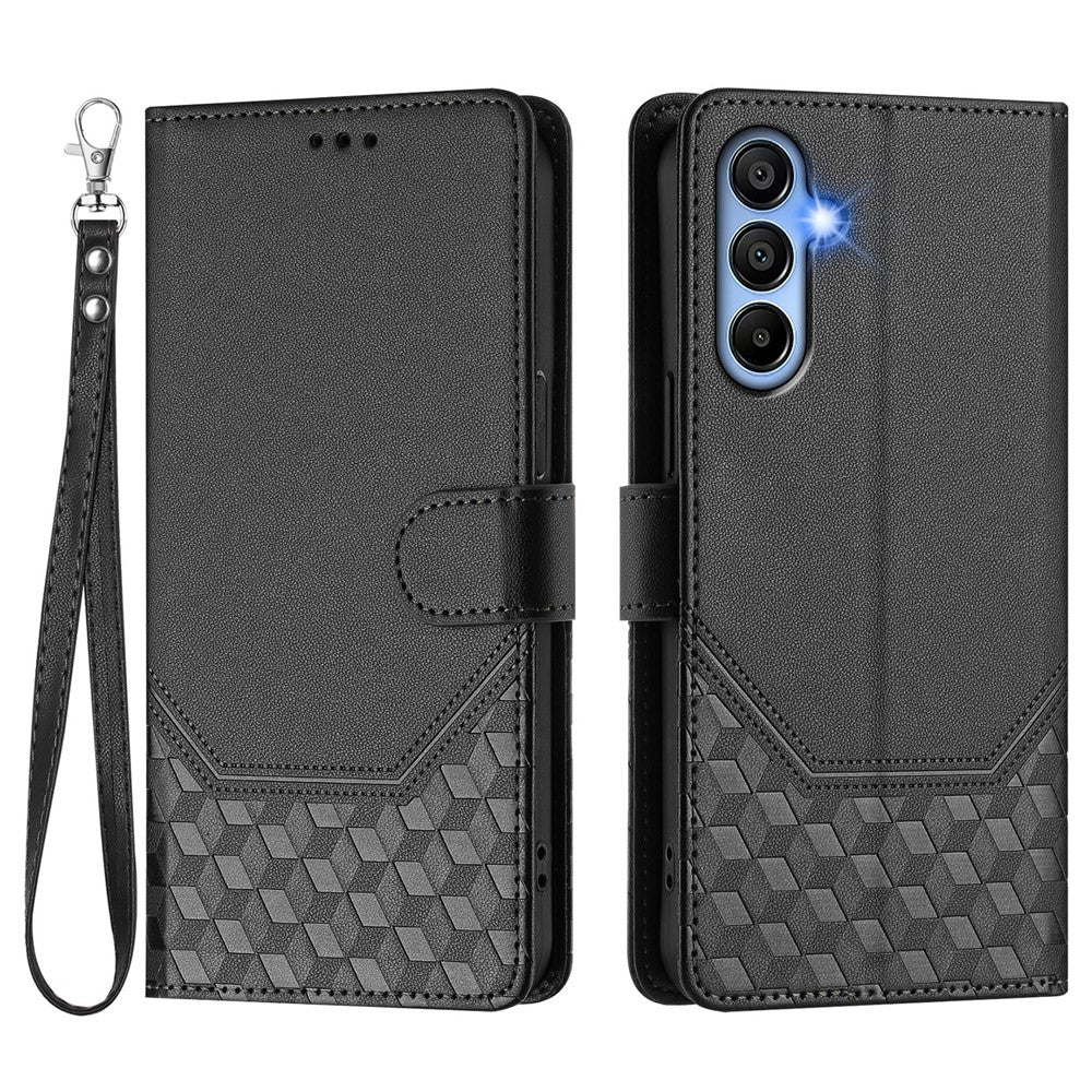 Galaxy A16 5G/4G Lederhülle mit Riemen & RFID-Schutz