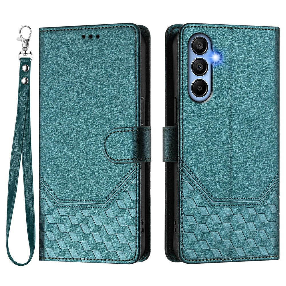 Galaxy A16 5G/4G Lederhülle mit Riemen & RFID-Schutz