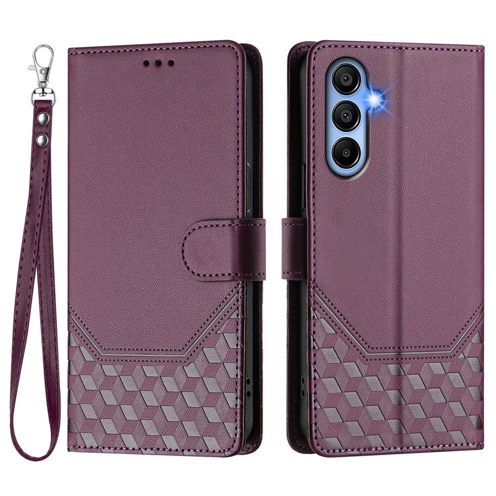 Galaxy A16 5G/4G Lederhülle mit Riemen & RFID-Schutz