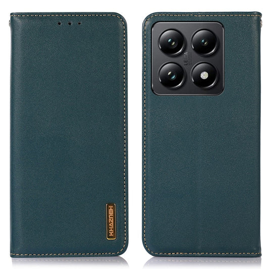 Xiaomi 14T Pro Handyhülle – KHAZNEH aus echtem Rindsleder mit Nappastruktur
