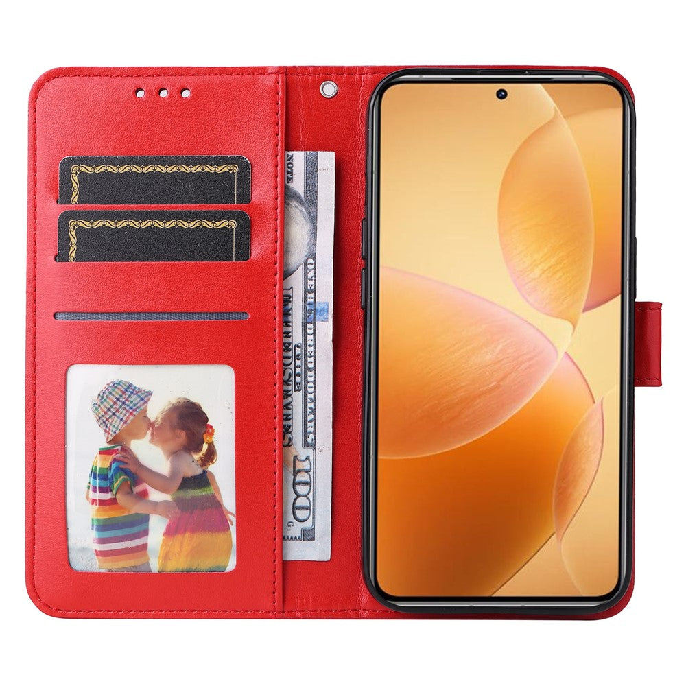 For Xiaomi 14T Pro Case Sunflower Imprint Leather Wallet Phone Cover