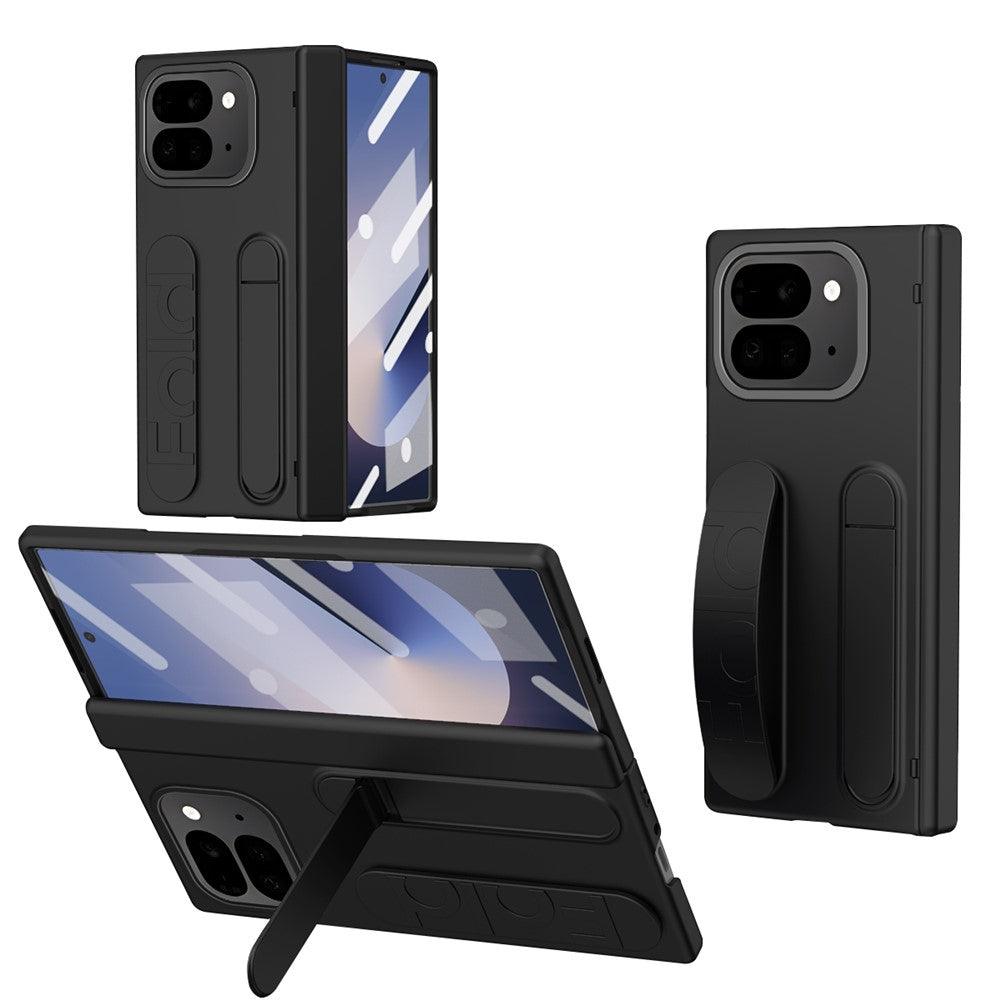 Pixel 9 Pro Fold 5G Schutzhülle – Mit Ständer, Gurt & Glasfolie