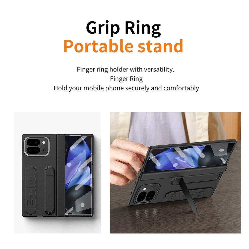 Pixel 9 Pro Fold 5G Schutzhülle – Mit Ständer, Gurt & Glasfolie