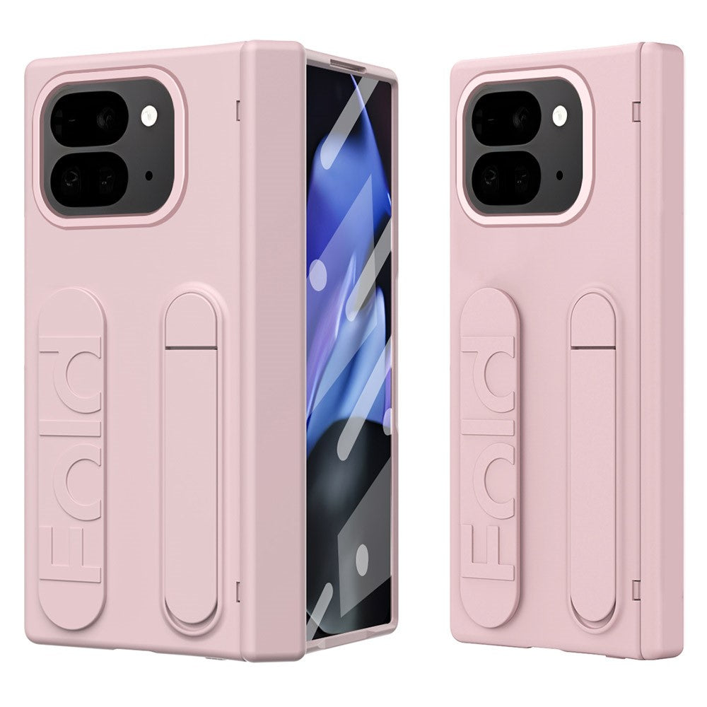 Pixel 9 Pro Fold 5G Schutzhülle – Mit Ständer, Gurt & Glasfolie