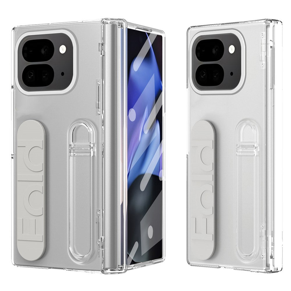 Pixel 9 Pro Fold 5G Schutzhülle – Mit Ständer, Gurt & Glasfolie