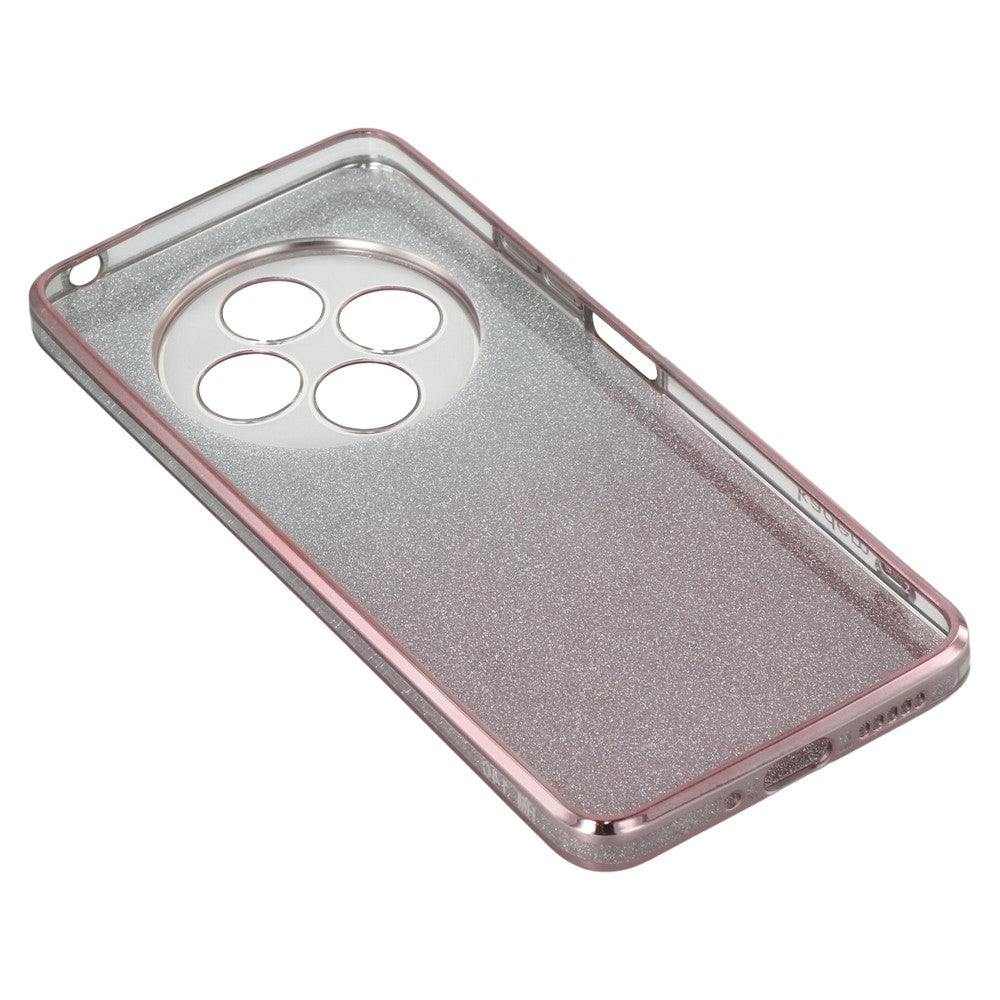 KADEM For Xiaomi Poco C75 4G / Redmi 14R 5G / 14C 4G Case Ring Kickstand TPU Flowers Phone Cover Gradient Glitter
