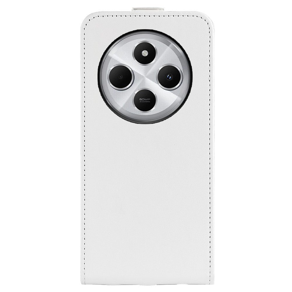 For Xiaomi Poco C75 4G / Redmi 14R 5G / 14C 4G Case with Card Slots Vertical Flip Leather Phone Cover