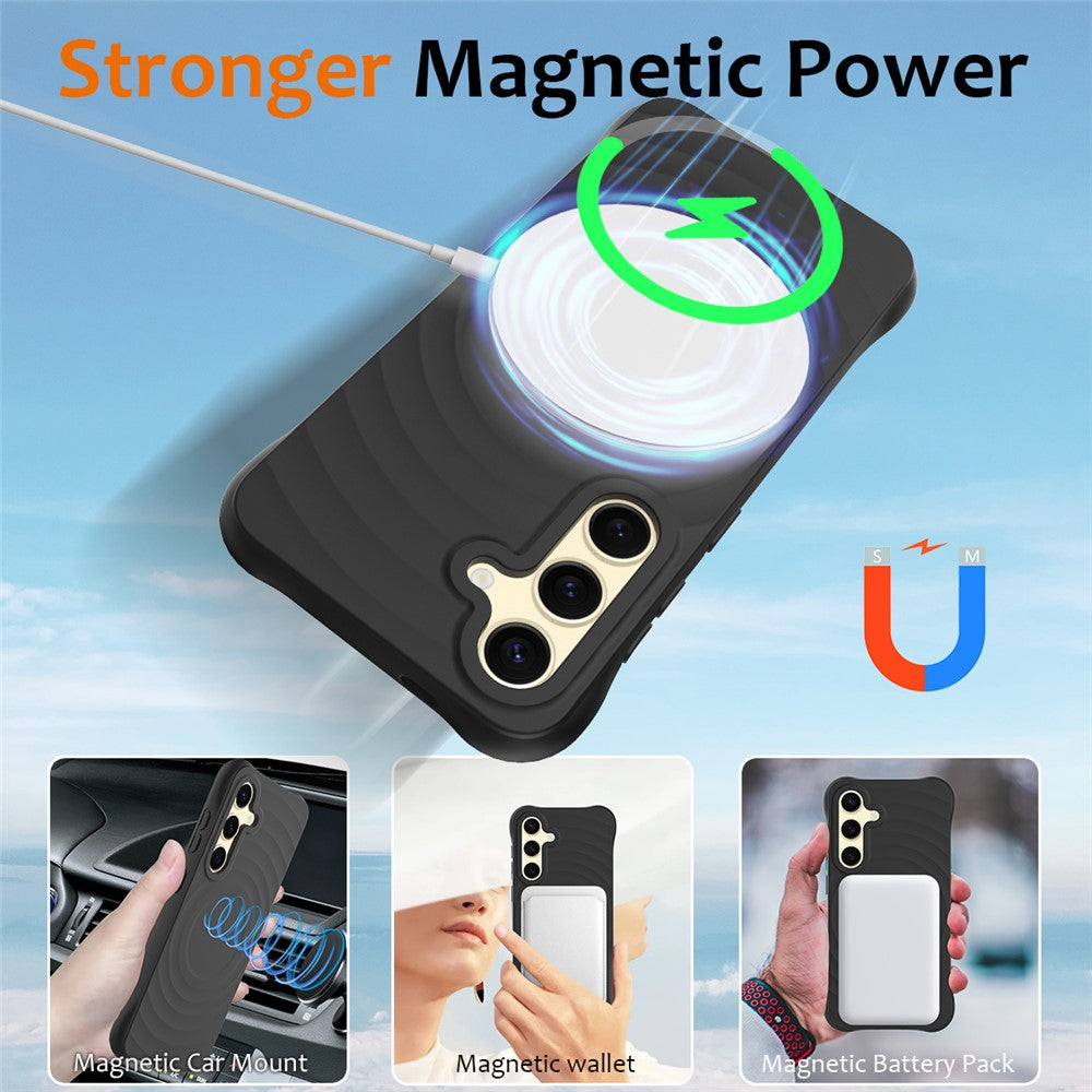 Galaxy S24 FE Magnetische Silikonhülle