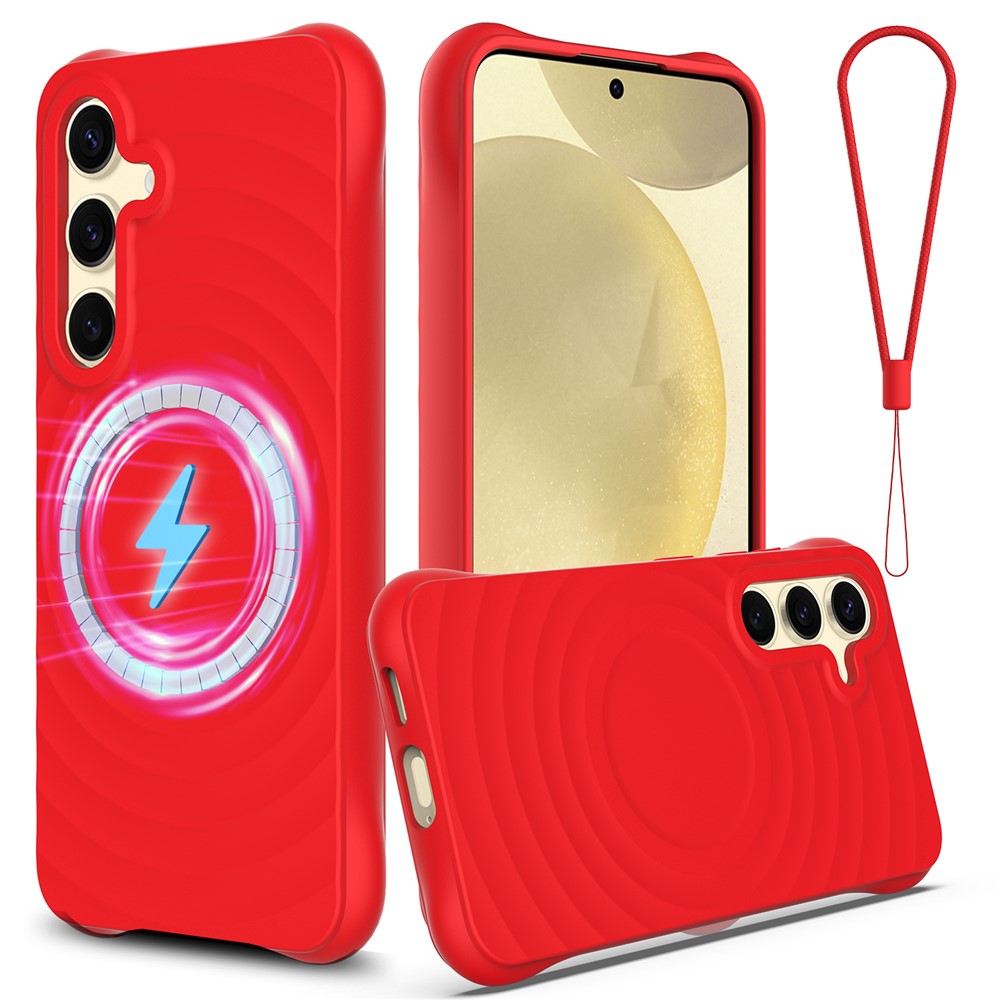 Galaxy S24 FE Magnetische Silikonhülle