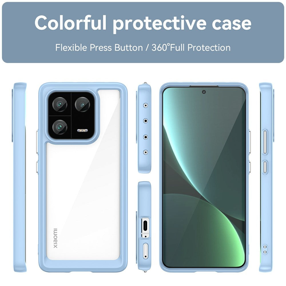 For Xiaomi 13 Pro 5G Case TPU +Acrylic Protective Clear Phone Cover