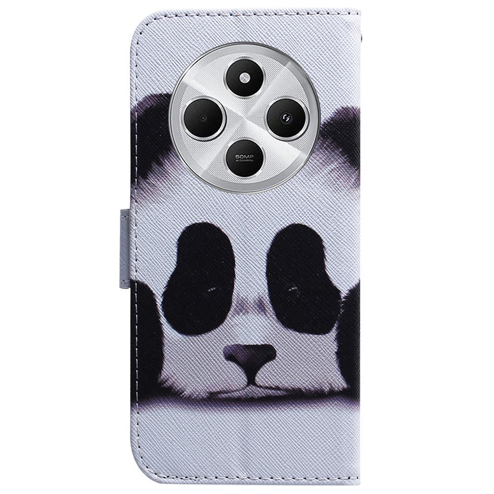 For Xiaomi Poco C75 4G / Redmi 14R 5G / 14C 4G Wallet Case Pattern Print Leather Phone Cover
