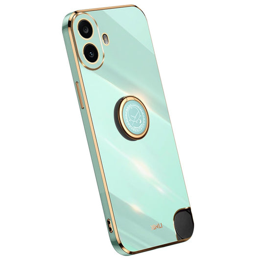 Nothing CMF Phone 1 Handyhülle – Galvanisierte TPU-Rückseite, kratzfest, mit Ringständer