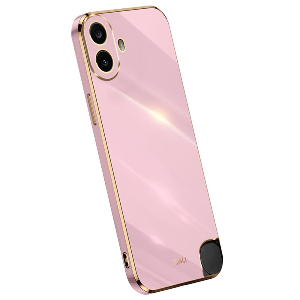 XINLI For Nothing CMF Phone 1 Case TPU Phone Cover with Electroplating Frame